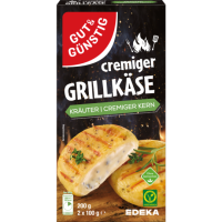 Gut & Günstig Grillkäse Kräuter 55% 200g