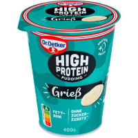 Dr.Oetker High Protein Pudding Grieß 400g