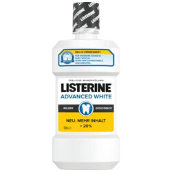 Listerine Mundsp&uuml;lung Advanced White 600ml