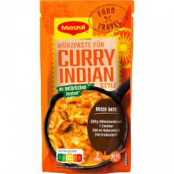 Maggi Food Travel Würzpaste Curry Indian 65g