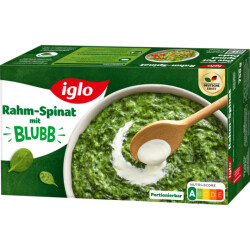 Iglo Rahm Spinat portioniert 750g