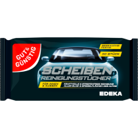Gut &amp; G&uuml;nstig Scheiben Reinigungst&uuml;cher 30ST