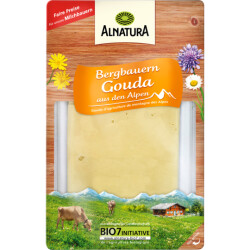 Bio Alnatura Gouda in Scheiben 45% VS 125g