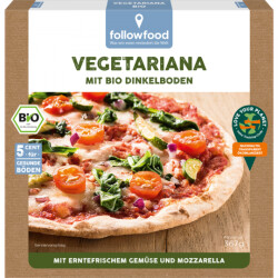 Bio Followfood Pizza Vegetariana 367g