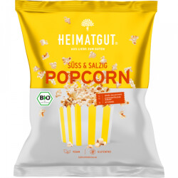 Bio Heimatgut Popcorn S&uuml;&szlig; &amp; Salzig 90g