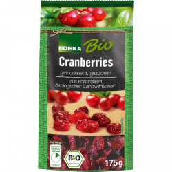 Bio EDEKA Cranberries 175g