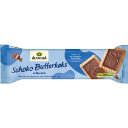 Bio Alnatura Schoko Butter Keks Vollmillch 130g