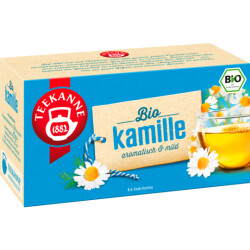 Bio Teekanne Kamille 18ST 27g
