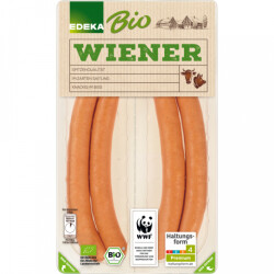 EDEKA Bio Wiener W&uuml;rstchen 200g