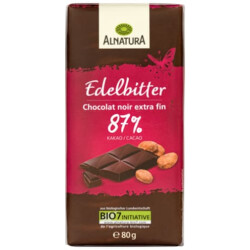 Bio Alnatura Edelbitter Schokolade 80g