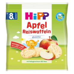 Bio Hipp Apfel Reiswaffel 30g