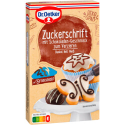 Dr.Oetker Zuckerschrift Schokolade 75g