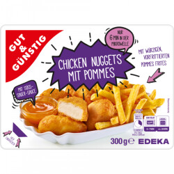 Gut & Günstig Chicken Nuggets & Pommes &...