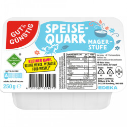 Gut & Günstig Quark Magerstufe 250g