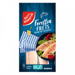 Gut & Günstig Forellenfilets 125g