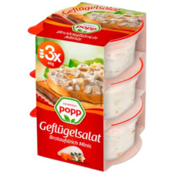 Popp Geflügelsalat 3x40g