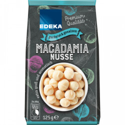 EDEKA Macadamias geröstet gesalzen 125g