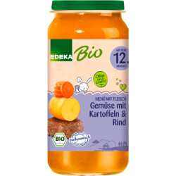 Bio EDEKA Gemüse Kartoffel & Rindfleisch 250g