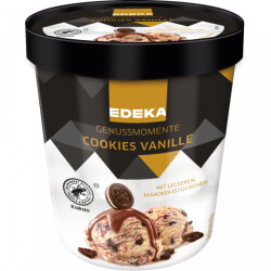 EDEKA Eis Vanille Cookie 500ml