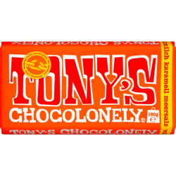 TONYs Vollmilch Karamel Meersalz 180g