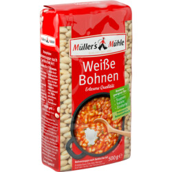 Müllers Mühle Weiße Bohnen 500g