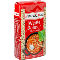 Müllers Mühle Weiße Bohnen 500g
