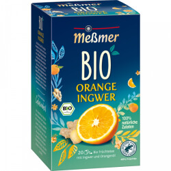 Bio Meßmer Orange Ingwer Tee 20ST 55g