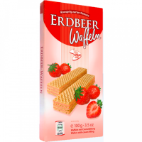 Spreewaffel Erdbeer-Cremewaffel 100g