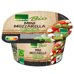 Bio EDEKA Mozzarella Minis 45% 250g