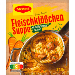 Maggi Guten Appetit Klößchen Suppe für 750ml