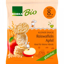 Bio EDEKA Mini Reiswaffel Apfel 35g