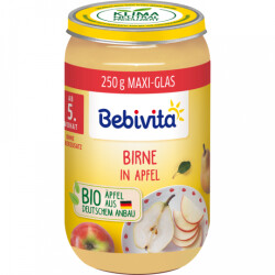 Bio Bebivita Birne in Apfel 250g