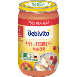 Bio Bebivita Apfel-Erdbeere-Himbeere 250g