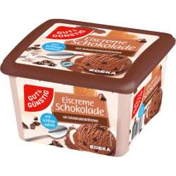 Gut & Günstig Eiscreme Schokolade 1L