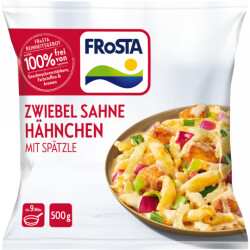 Frosta Zwiebel Sahne Hähchen 500g