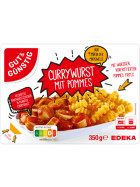 Gut & Günstig Currywurst mit Pommes 350g