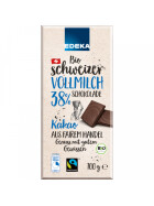 Bio EDEKA Schweizer Vollmilchschokolade 100g