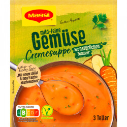 Maggi Guten Appetit Gemüse Cremesuppe für 750ml