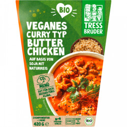 Bio Tress Brüder Curry Butternut Chicken 420g