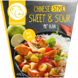 Youcook Chicken Sweet & Sour mit Huhn 440g