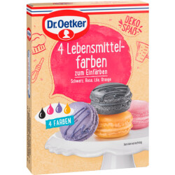 Dr.Oetker Lebensmittelfarben 4ST80g
