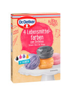 Dr.Oetker Lebensmittelfarben 4ST80g