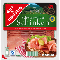 Gut & Günstig Schwarzwälder Schinken 200g QS