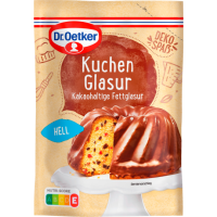 Dr.Oetker Kuchenglasur Hell 150g