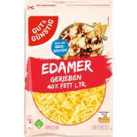 Gut & Günstig Edamer gerieben 40% 250g