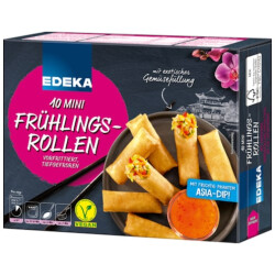 EDEKA Mini Frühlingsrollen mit Dip 280g
