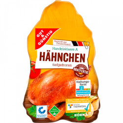 Gut & Günstig Hähnchen mit Innerein 1400g QS