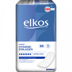 EDEKA Elkos Hygieneeinlagen extra Plus 10er