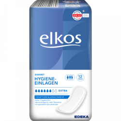 EDEKA Elkos Hygieneeinlagen extra 12er