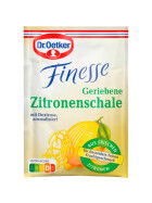 Dr.Oetker Finesse Geriebe Zitronenschale 3x6g
